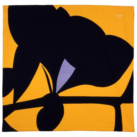 Merrill_Jan_Yoors_Tapestry_Yellow_Tantra_1