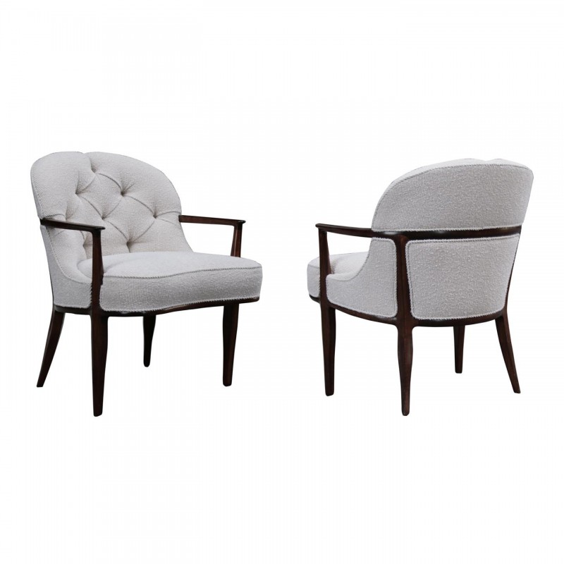 Edward Wormley Dunbar Janus Armchairs