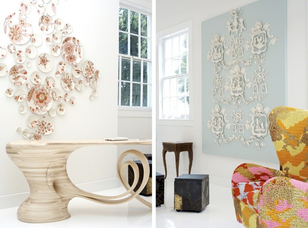 Installation view of Todd Merrill Studio Southampton courtesy of Todd Merrill Studio.